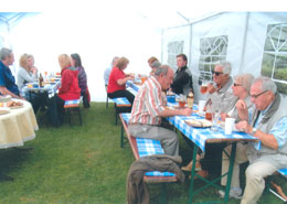 beim Sommerfest