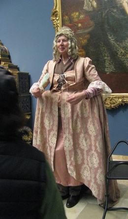 Ulla im Arbeitsdress von maria theresia