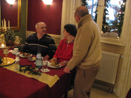 Schnappschuss von der Weihnachtsfeier