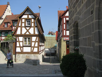 ein fotogenes kleines Fachwerkhaus