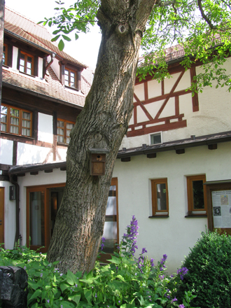 Rückseite des Museums
